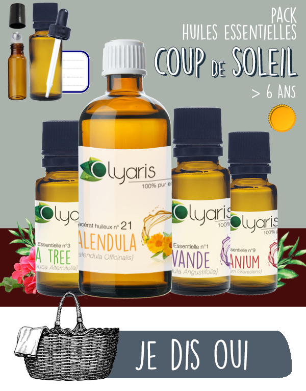 Coup de Soleil et Huiles Essentielles : LE remède naturel